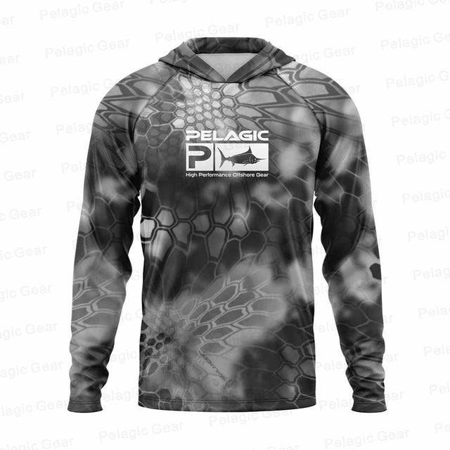 Pelagic Gear Men's Fishing Hooded Shirts - Angler Clubhouse