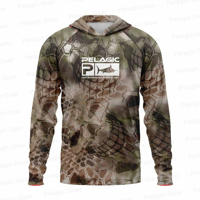 Pelagic Gear Men's Fishing Hooded Shirts - Angler Clubhouse